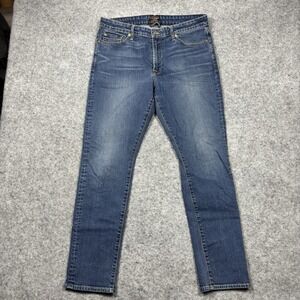 Civilianaire x Allen Edmonds Walker Denim Jeans Mens 34x32 Blue Made In USA